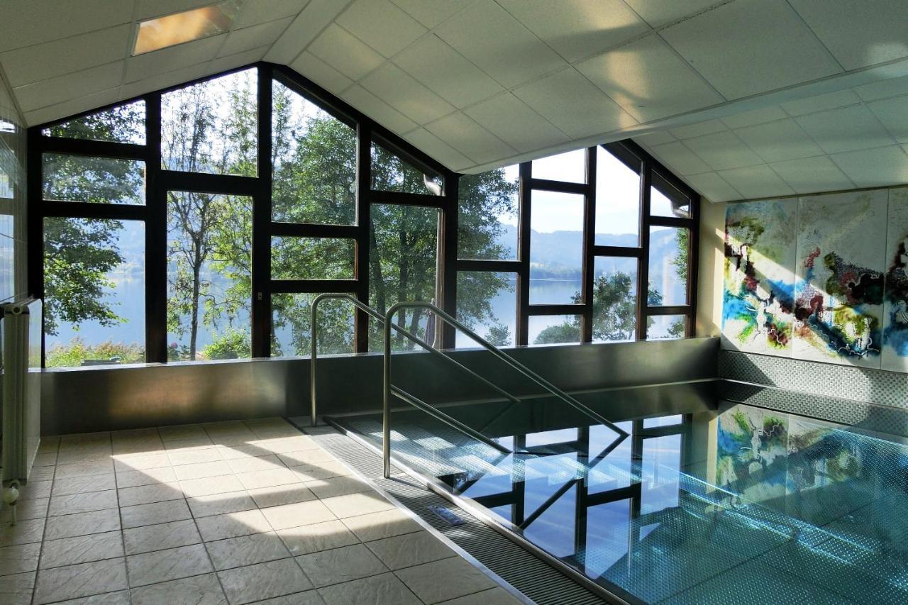 Maren Seeblick Appartement Haus Haensel&Gretel Direkt Am Ossiacher See Mit Hallenbad Stiegl Exterior foto