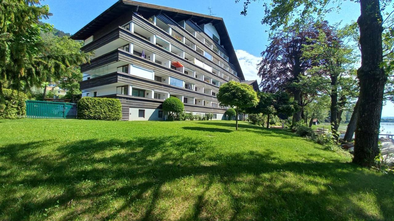 Maren Seeblick Appartement Haus Haensel&Gretel Direkt Am Ossiacher See Mit Hallenbad Stiegl Exterior foto